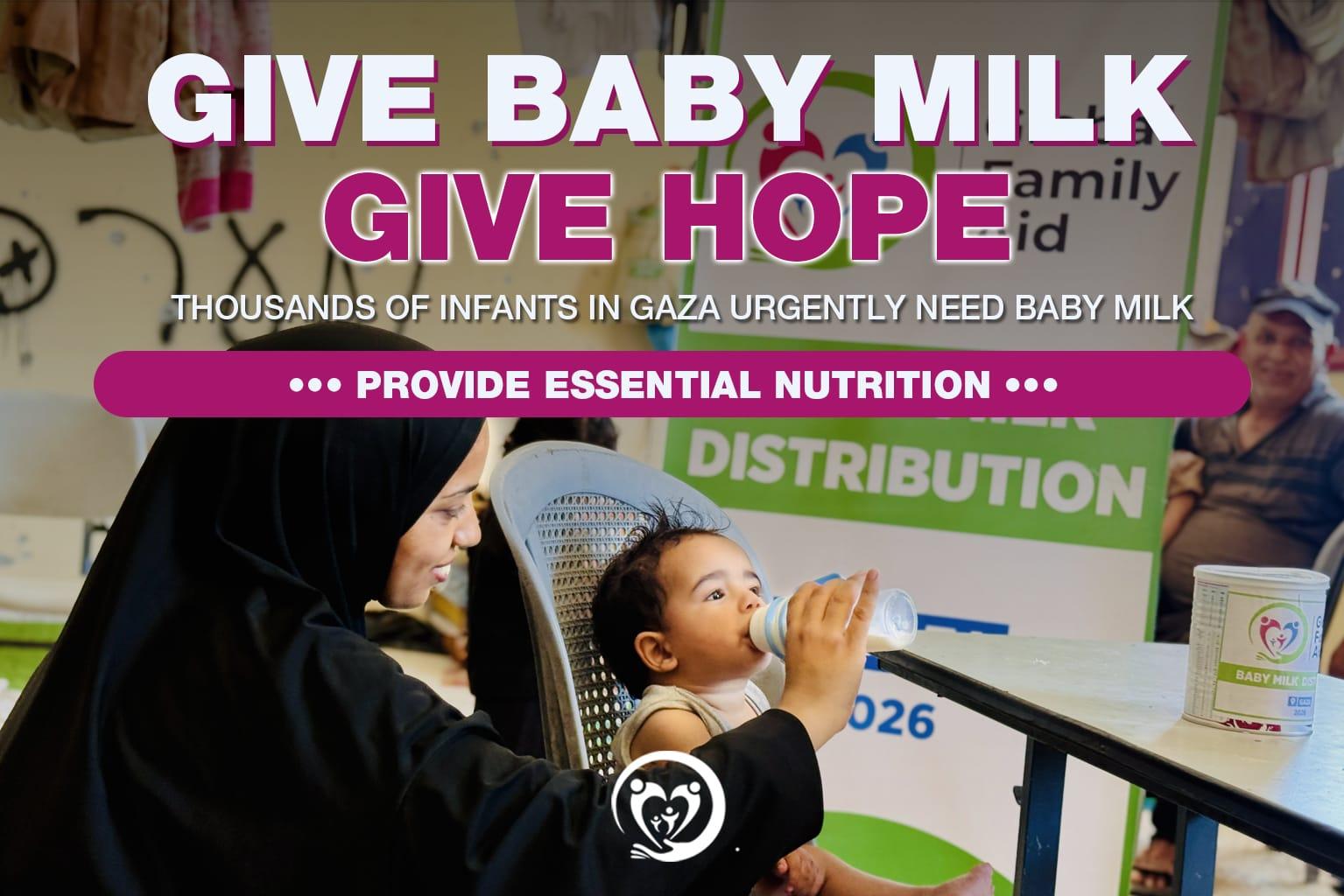 Baby Milk for Gaza